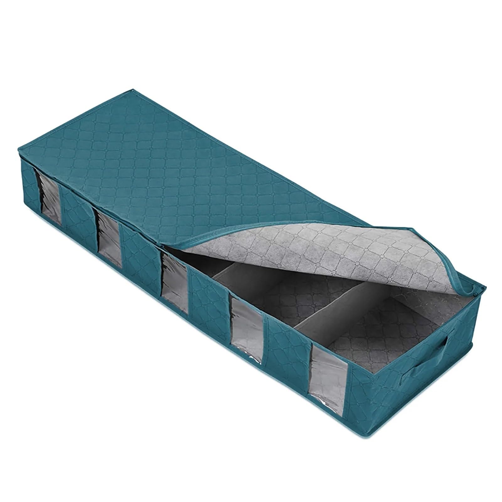FCfpxwtz Clothes Storage Bags, Underbed Storage Boxes For Clothes Comforters Multicolor(Blue)