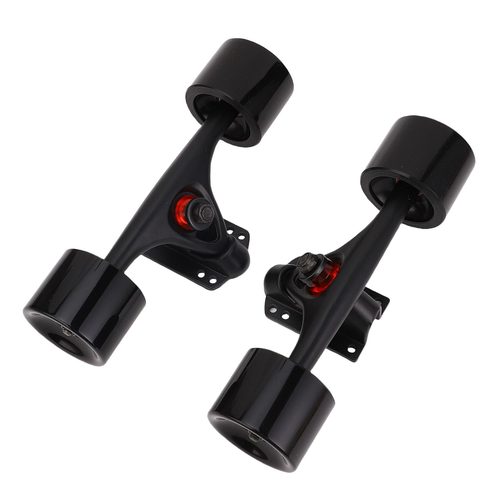 Tbest Longboard Trucks Aluminium ALLIAG 7 Pouces Tamis de Planche à roulettes avec Roues Combo pour Longboard Road Board Dance Board 2PCS