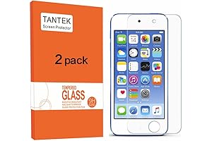 [2-Pack]iPod touch Screen Protector, TANTEK Tempered Glass Film for Apple iPod Touch...