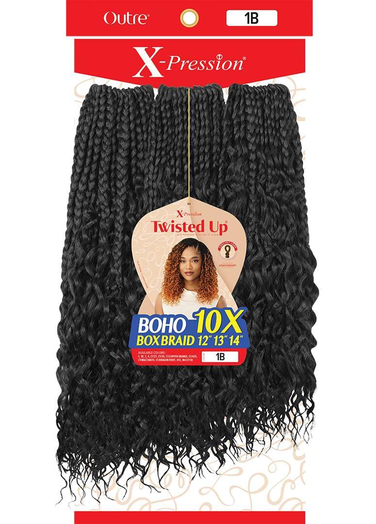 Amazon.com : Outre X-Pression Twisted Up - Boho Box Braid 12