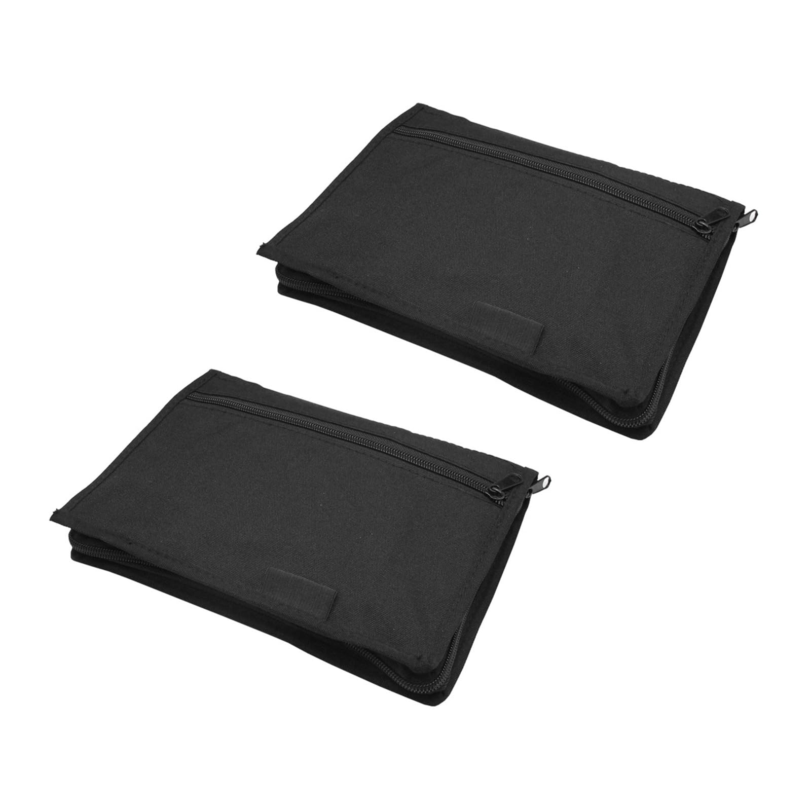 Buxuaaaa Car Document Organiser with Multiple Compartments Oxford Fabric Portable File Storage Bag for Travel Business Oxford Fabric File Organiser with Secure Compartments