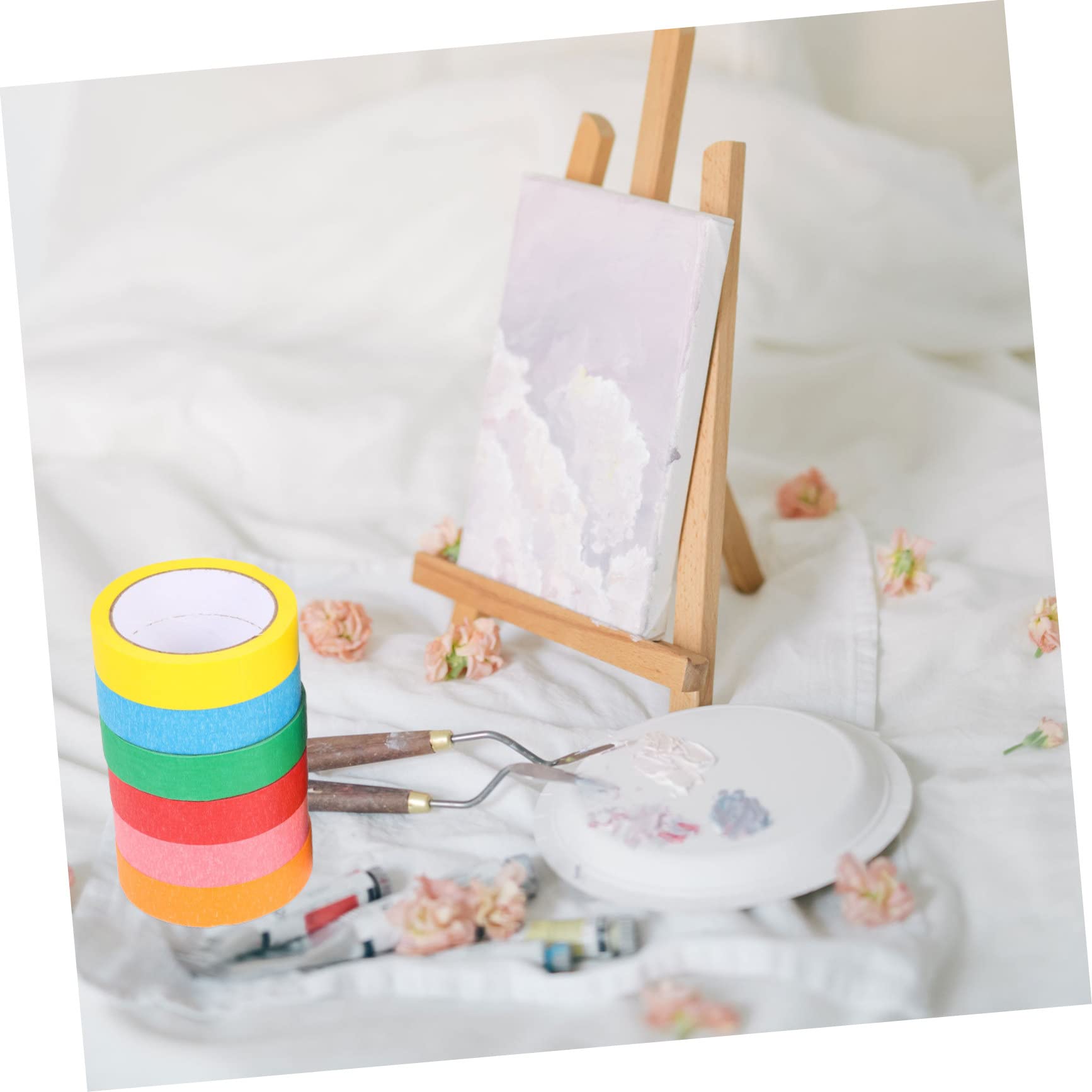 Farbiges Masking Tape aus Papier, 12 Rollen, Selbstgemacht Malerband