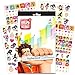 Wreck It Ralph Stickers Set - Over 290 Ralph Breaks The Internet Stickers with Specialty 2-Sided Door Hanger (Wreck It Ralph Party Supplies)