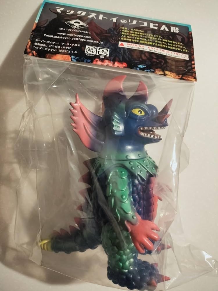 ソフビ】【MAX TOY マックストイ】/レッドジャック/蛍光ブルー ソフビ】【MAX TOY マックストイ】/レッドジャック/蛍光ブルー