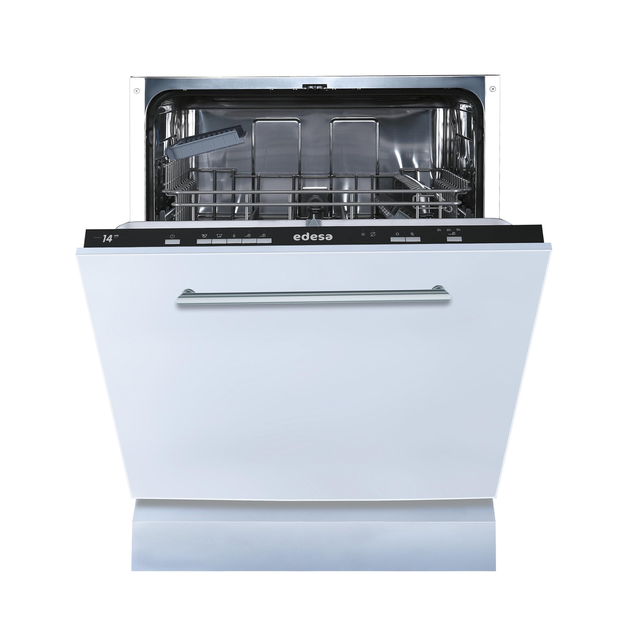 Edesa Lavavajillas Integración EDB-​6130-​I 13 Cubiertos 5 Programas Acabado en Acero Inoxidable Ancho de 60 cm Potencia 2100 W Color Inox