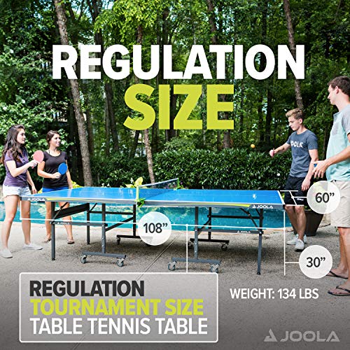 JOOLA Table de pingpong de table avec filet imperméable Table de