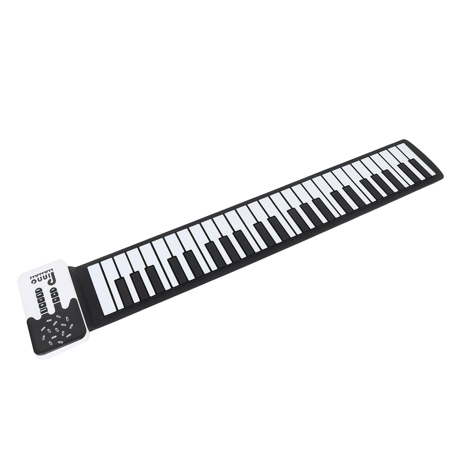 Fabater Roll Up Piano 49 Tasti Pieghevole Portatile USB Ricaricabile Tastiera Silenziosa a Mano per Bambini e Principianti ABS + Materiale Siliconico