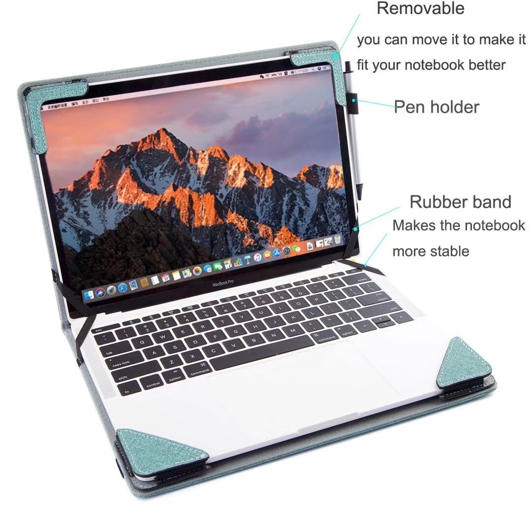 Custodia protettiva compatibile con HP Pavilion x360 14-dh 14-bf 14-ce 14-dr Series 14 pollici laptop PC notebook custodia rigida da trasporto