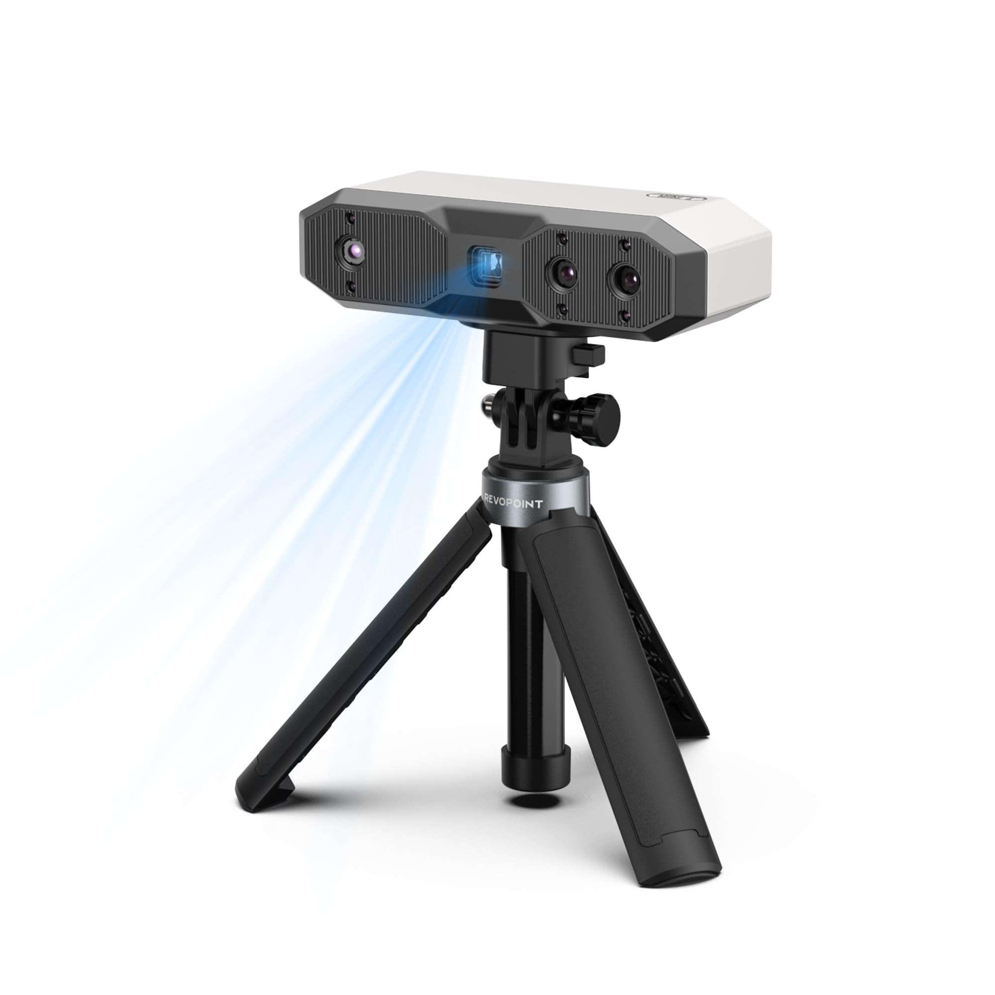 Revopoint MINI 2 Scanner 3D pour Impression 3D,Précision Jusqu'à 0,02 mm,Scan Rapide à 16 ips,Scanner 3D Portable à Scan Couleur pour Dentisterie, Standard