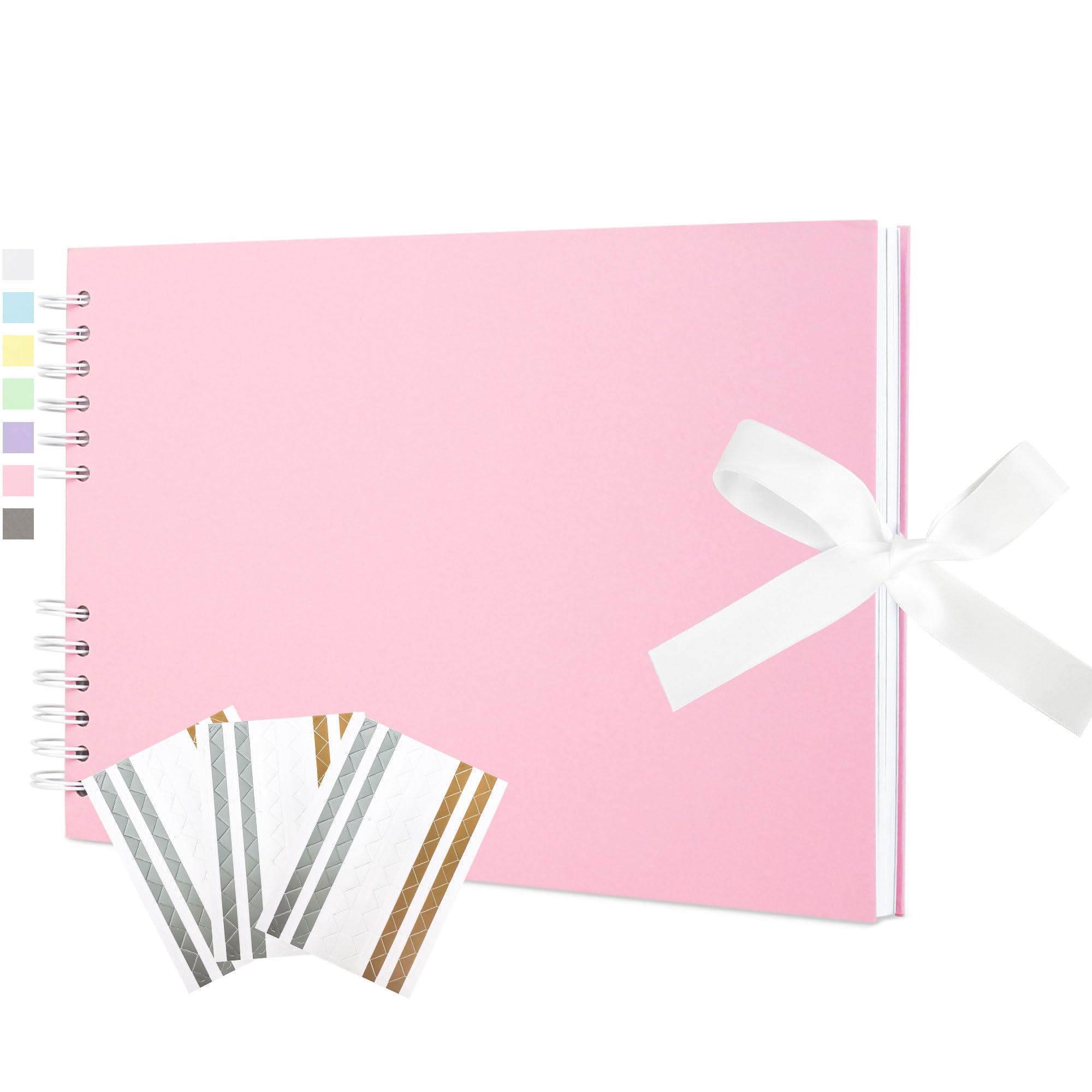 Album Fotografico Hiwhy 40 Pagine - 21,5x15cm Per Ricordi, Matrimoni, Baby Shower - Foto 6