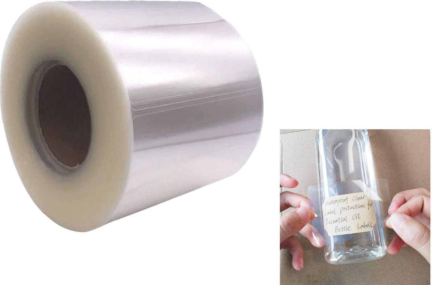 Clear Label Protector Shields Seals 2.2X1.6 inch Vinyl