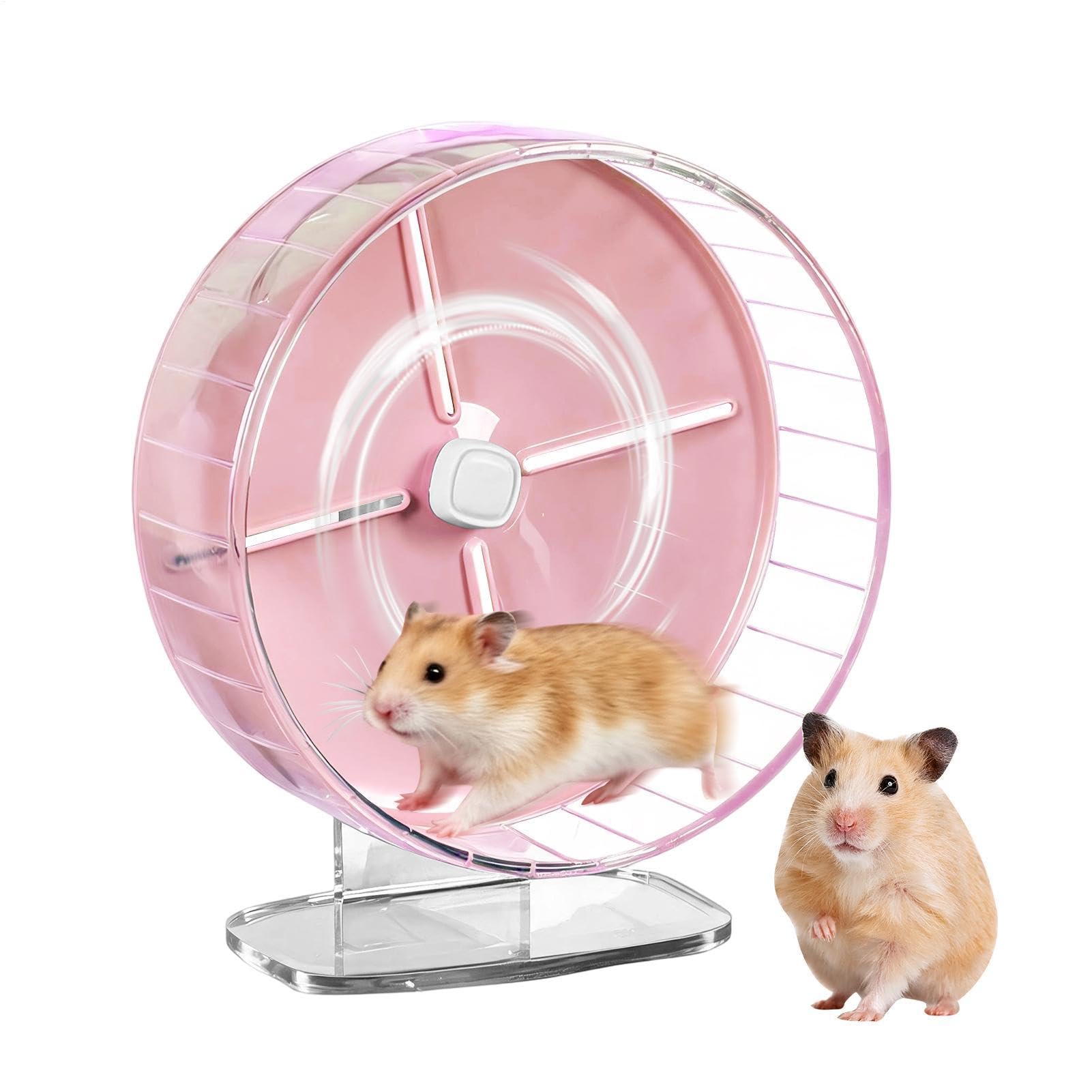 Roue pour hamster de 26 cm avec support réglable