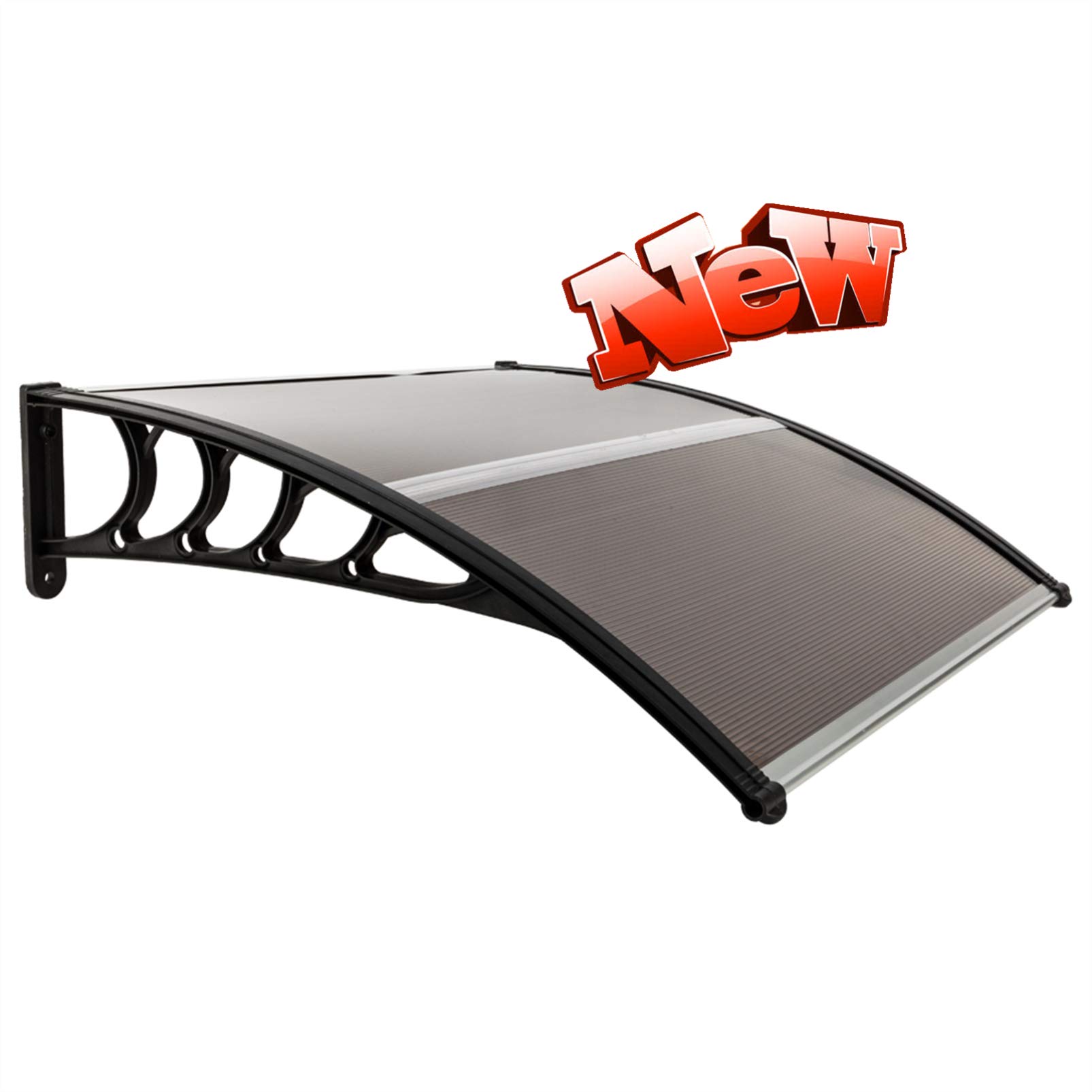 Jresboen Stronger Door Awnings Exterior Outdoor Window Awnings Canopy Exterior for Sun Shade and Rai