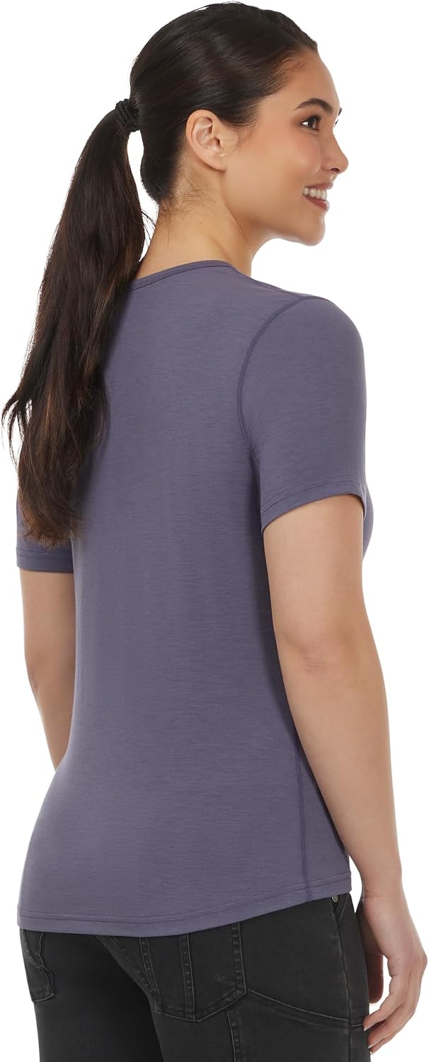 Kerrits Women's On The Double Horse Tee – Ultra-Wicking, Soft, Breathable Casual Top with Horse Print Design