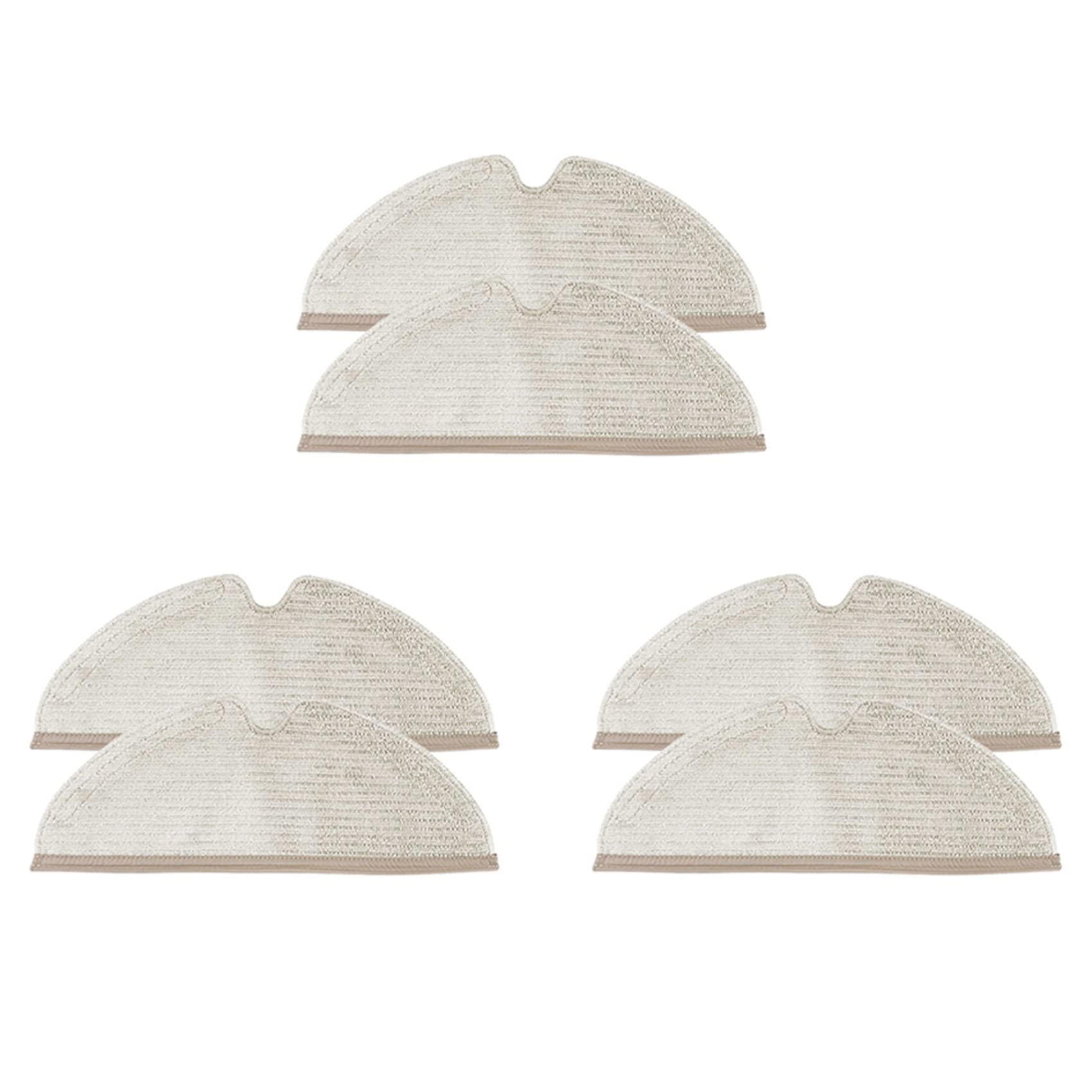 Hndhbfgrt 6Pcs Mop Cloths Rags Accessories for S5 Max S6 Pure S6 MaxV S5 S51 S50 S55 E25 E35 Vacuum Cleaner Parts