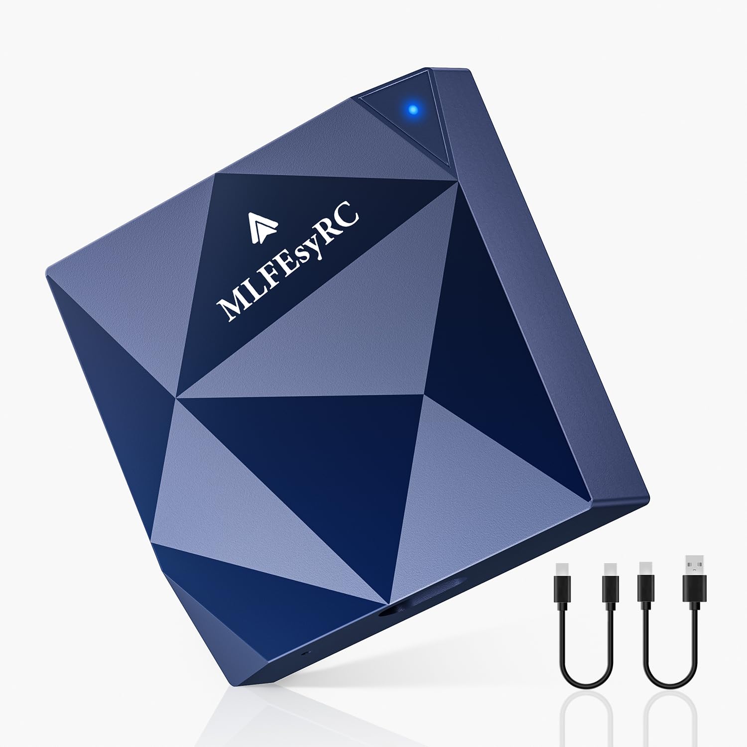 Android Auto Wireless Adapter for Factory Wired Android Auto Cars from 2016, Converts Wired to Wireless, Support NFC Quick Connect, Plug & Play Low Latency and Easy to Install