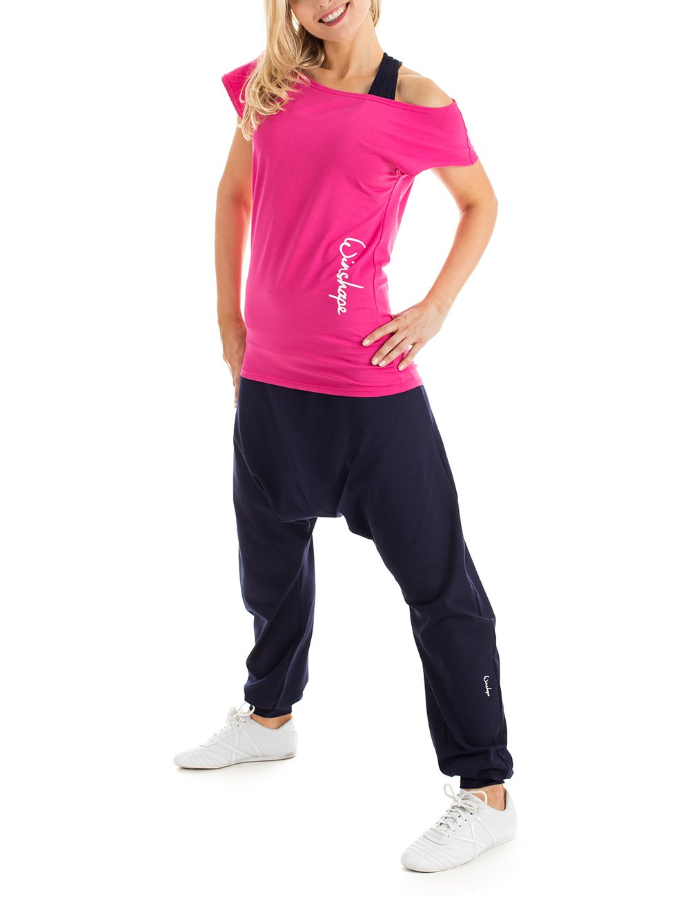 WINSHAPE Damen Trainingshose Damen Trainingshose Haremshose Wh7