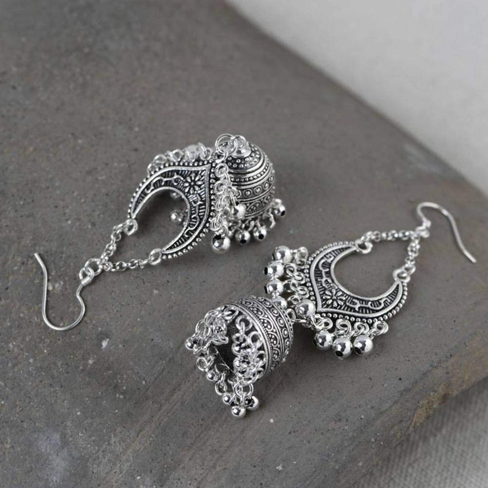 WOZUIMEI Orecchini in Stile Cinese Eardrop S925 Orecchini in Argento