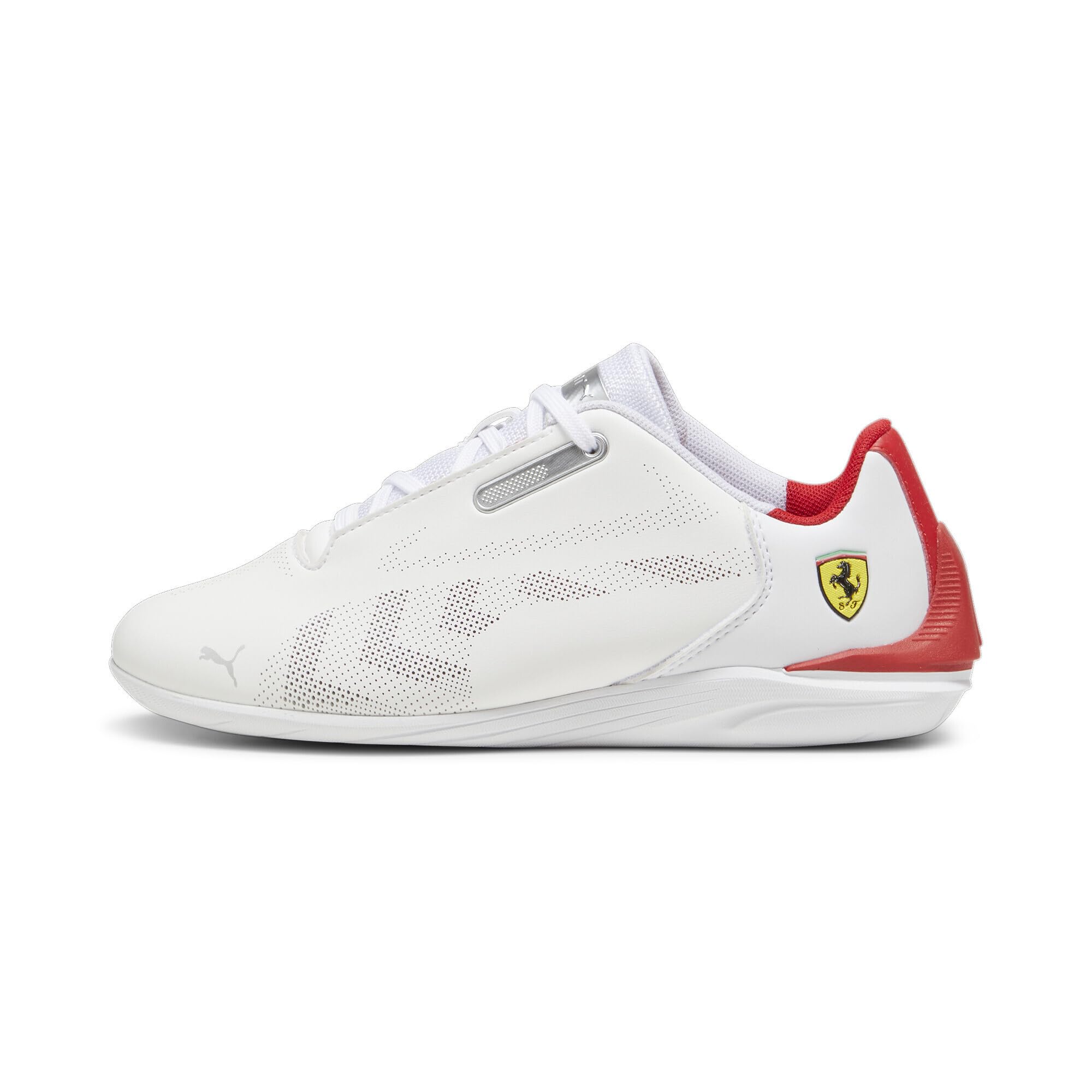 PUMA Zapatillas Scuderia Ferrari Drift Cat Decima 2.0 Niños 38 White Rosso Corsa Red ┃Zapatillas de Motorsport Juvenil Unisex de Ajuste estándar