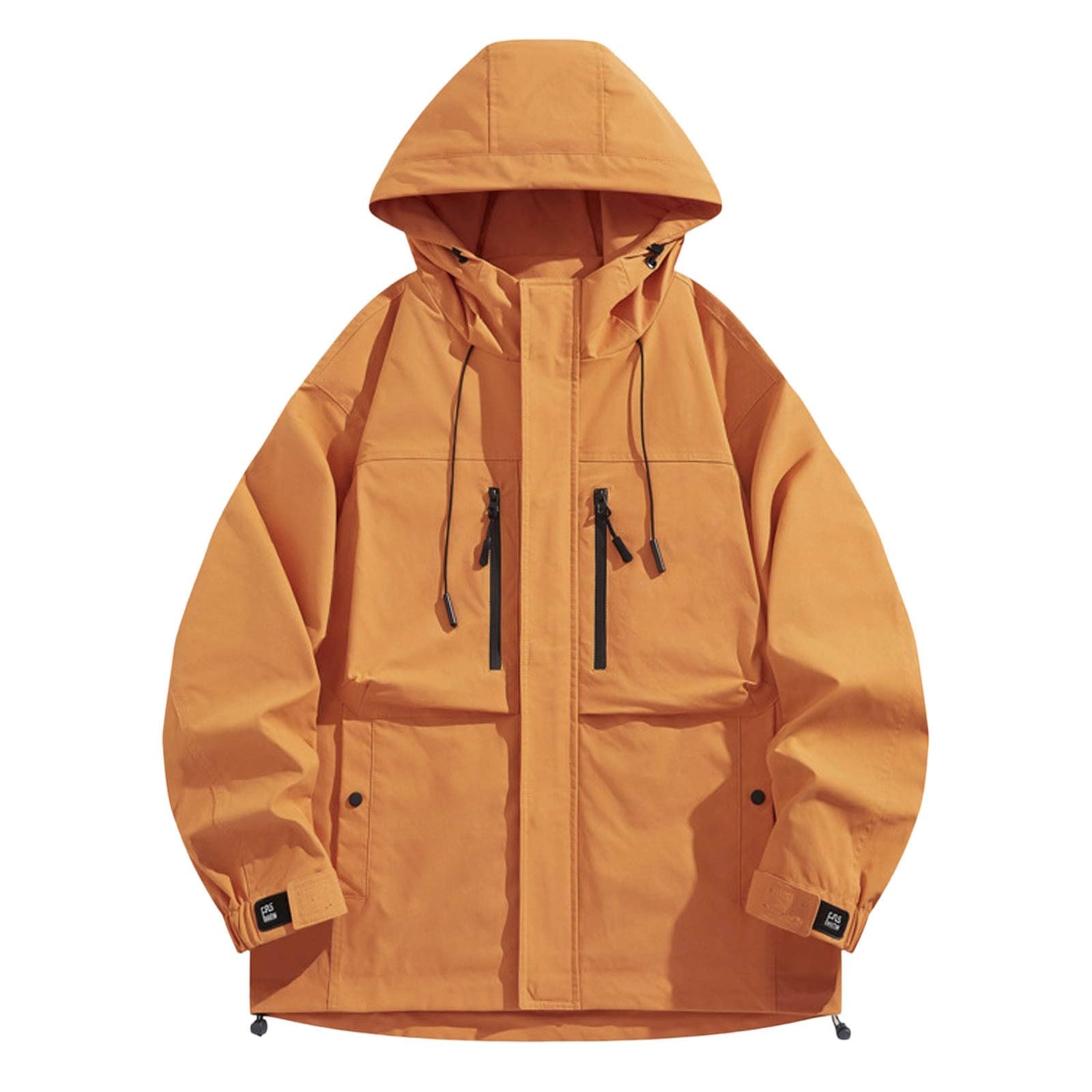 Chaqueta softshell para hombre, impermeable, cortavientos, ligera, con capucha, chaqueta deportiva transpirable