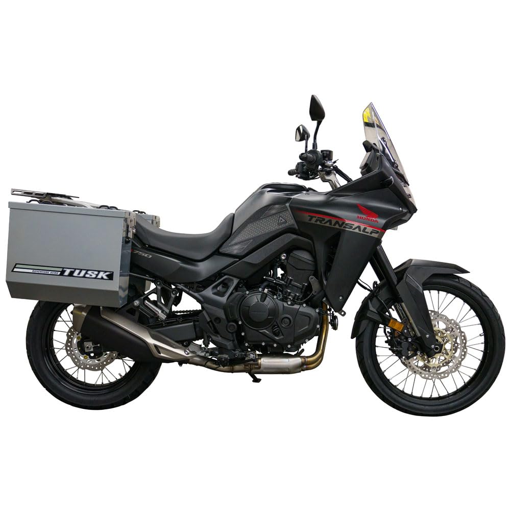 Amazon.com: TUSK Aluminum Panniers with Pannier Racks V2 Large