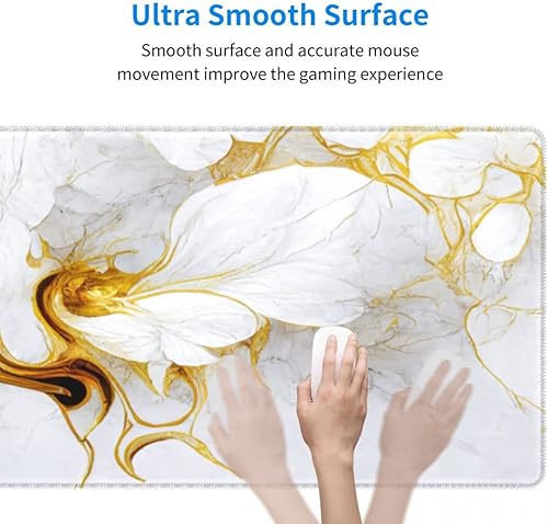 Miniatura 3 de CANFLASHION Alfombrilla de escritorio para escritorio de oficina, 31.5 x 11.8 pulgadas, alfombrilla grande para mouse para juegos, alfombrilla de