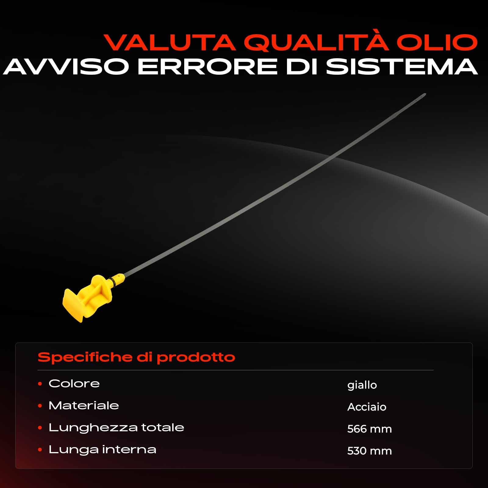 Frankberg Asta di livello dell'olio Compatibile con MX-5 III NC 2.0L 2005-2014 Replace# LFE210450D