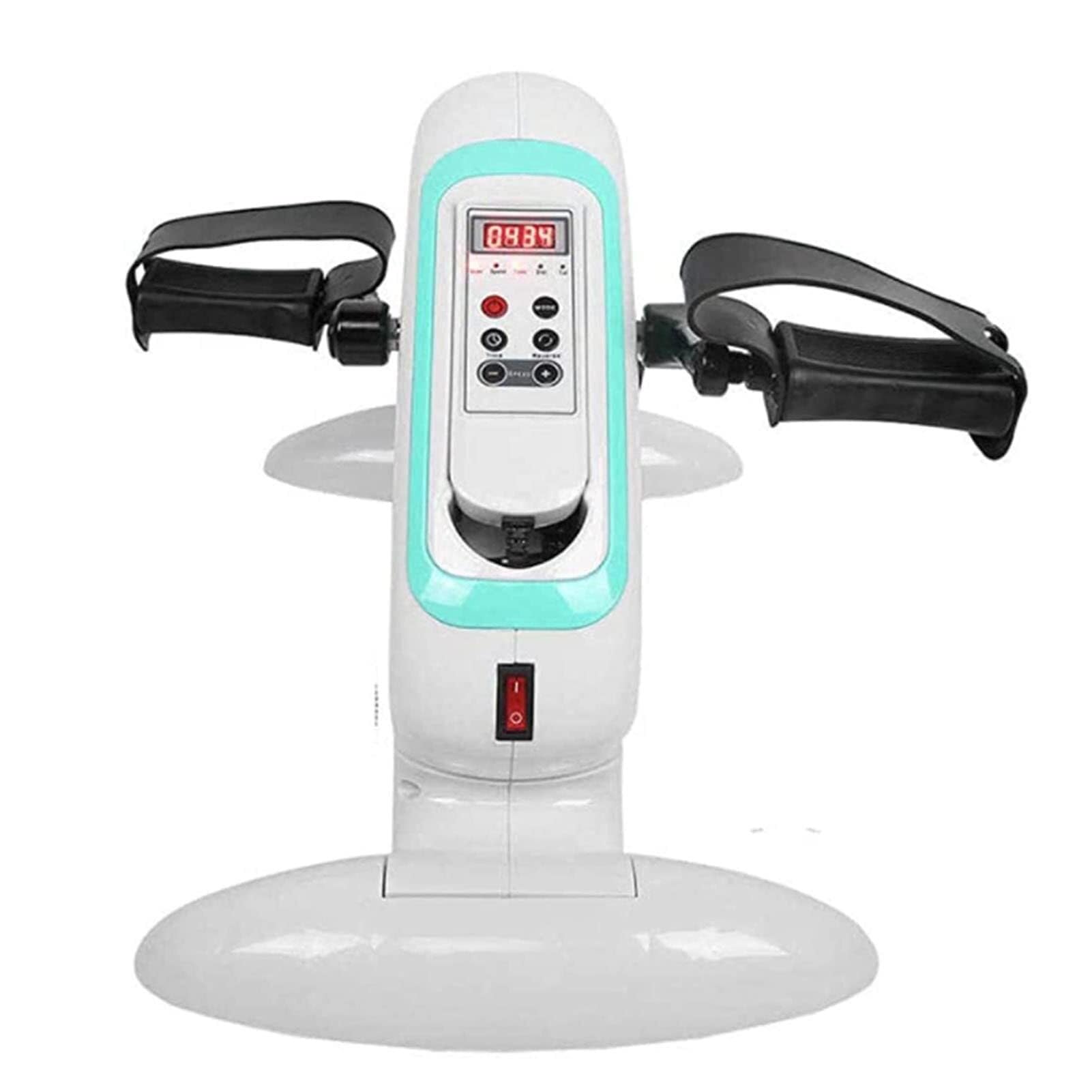 YNIYUJKL Electric Exercise Pedal Bike, Mini Exercise Bike With Remote Control, Under Desk Adjustable Exerciser Rehabilitation Training Equipment For Elderly Patients Rehabilitati