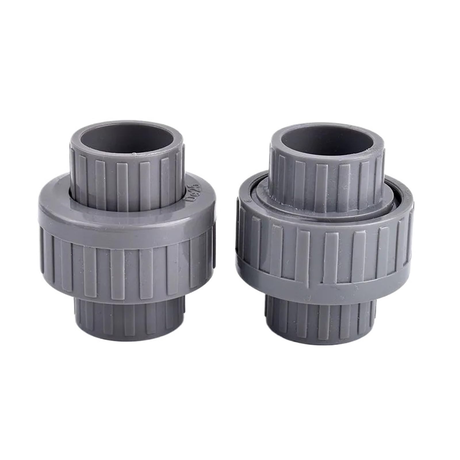 1~5 pezzi Diametro interno 20~63mm Connettore unione UPVC Acquario Serbatoio di pesce Tubo Giardino Irrigazione Tubo Acqua Connettore Raccordi(5pcs,I.D 50mm)