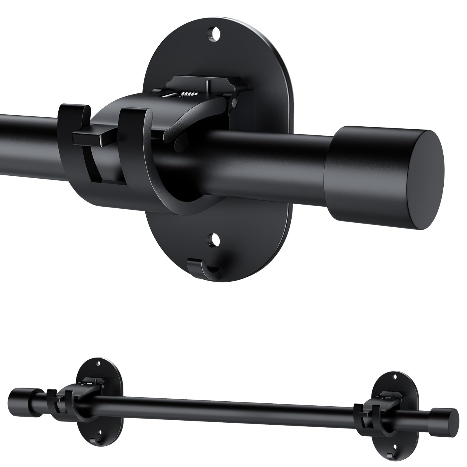 Curtain Rods for Windows No Drilling 30 to 90 Inch