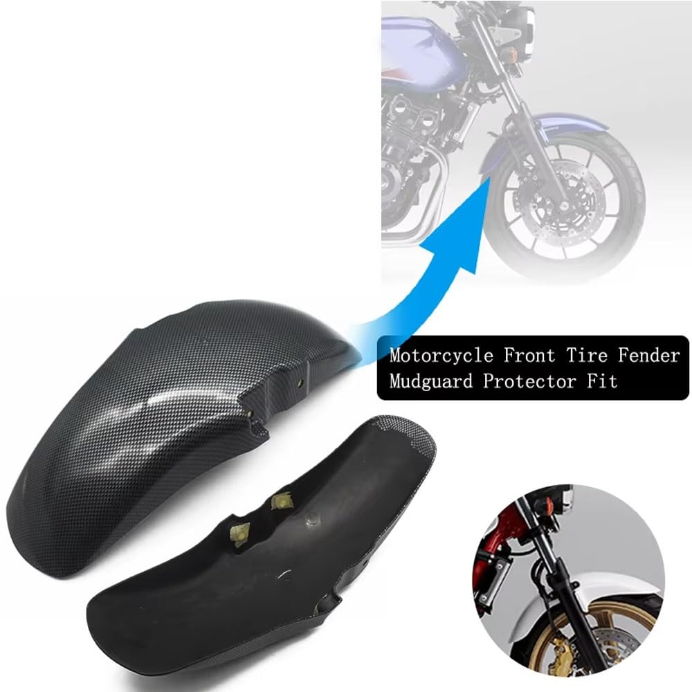 Parafango Anteriore Pneumatico Copertura Carena In Fibra Di Carbonio Per CB 400 VTR250 1 CB400 1992 1993 1994 1995 1996 1997 1998