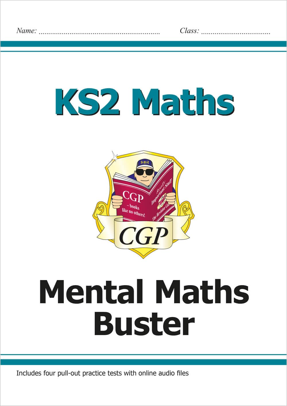 KS2 Maths SAT Buster - Mental Maths (with audio tests) By CGP Books
