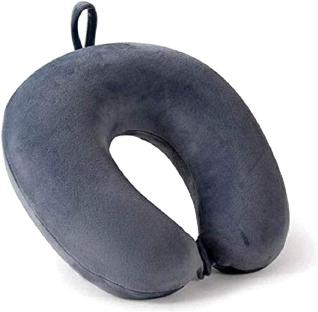 PLATONIC HUBFinest Soft Neck Pillow for Travelling | Neck Pillow for Travel Micro Fiber |for Sleeping | Unisex U-Shaped | Neck Rest Pillow for Travel |Neck Travel Pillow for Multipurpose Grey|