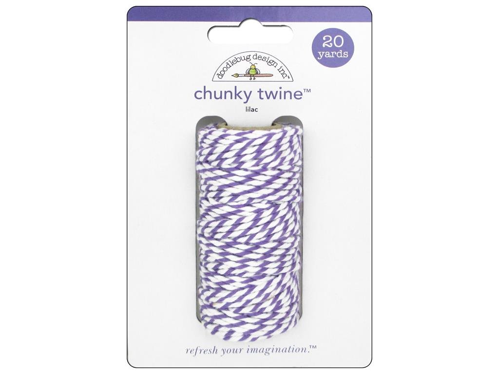 DOODLEBUG Chunky Lilac Twine