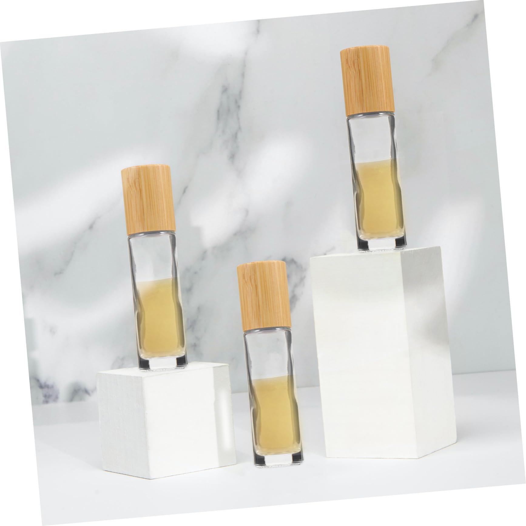 Bottiglie Roll-on in Vetro 10ml, 12 Pezzi Ricaricabili | Oli Profumati e Altri Liquidi, Facili da Pulire, Flaconi Riutilizzabili per Uso Quotidiano
