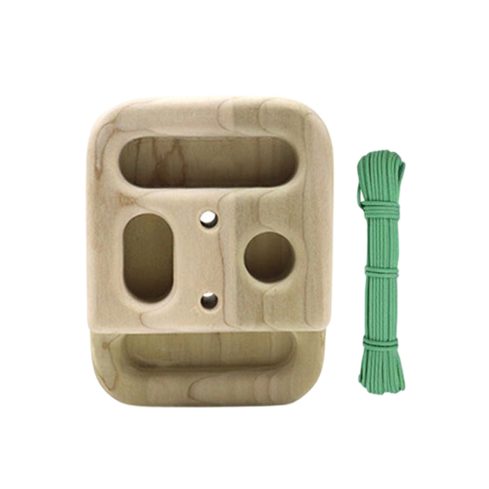 swynrf Pocket Small Wood Hangs Board Forearm Exerciser Portable Climbing Training Board Finger Grip Strengthener Enduring