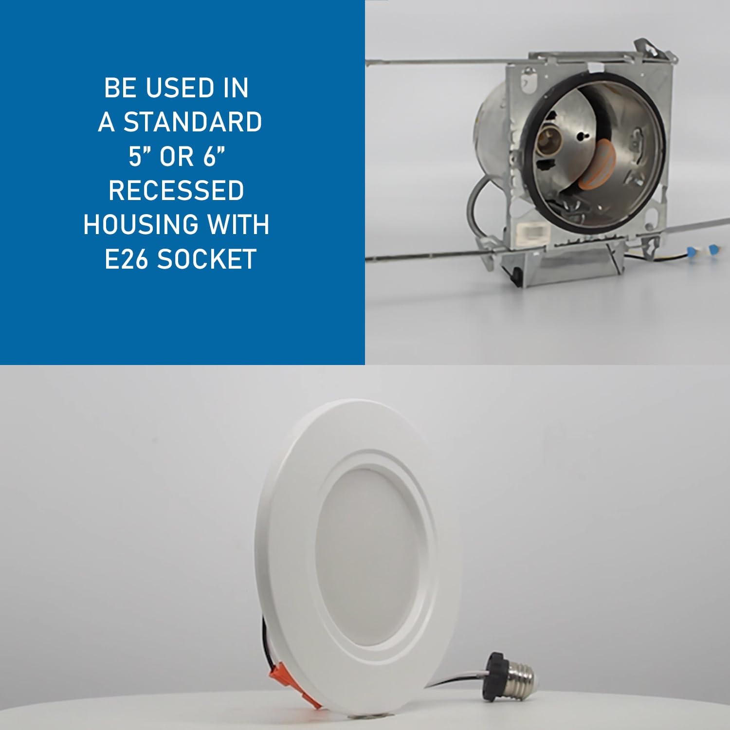 Led Can Light Conversion 4 Inch Recessed Light Conversion Kit, 4