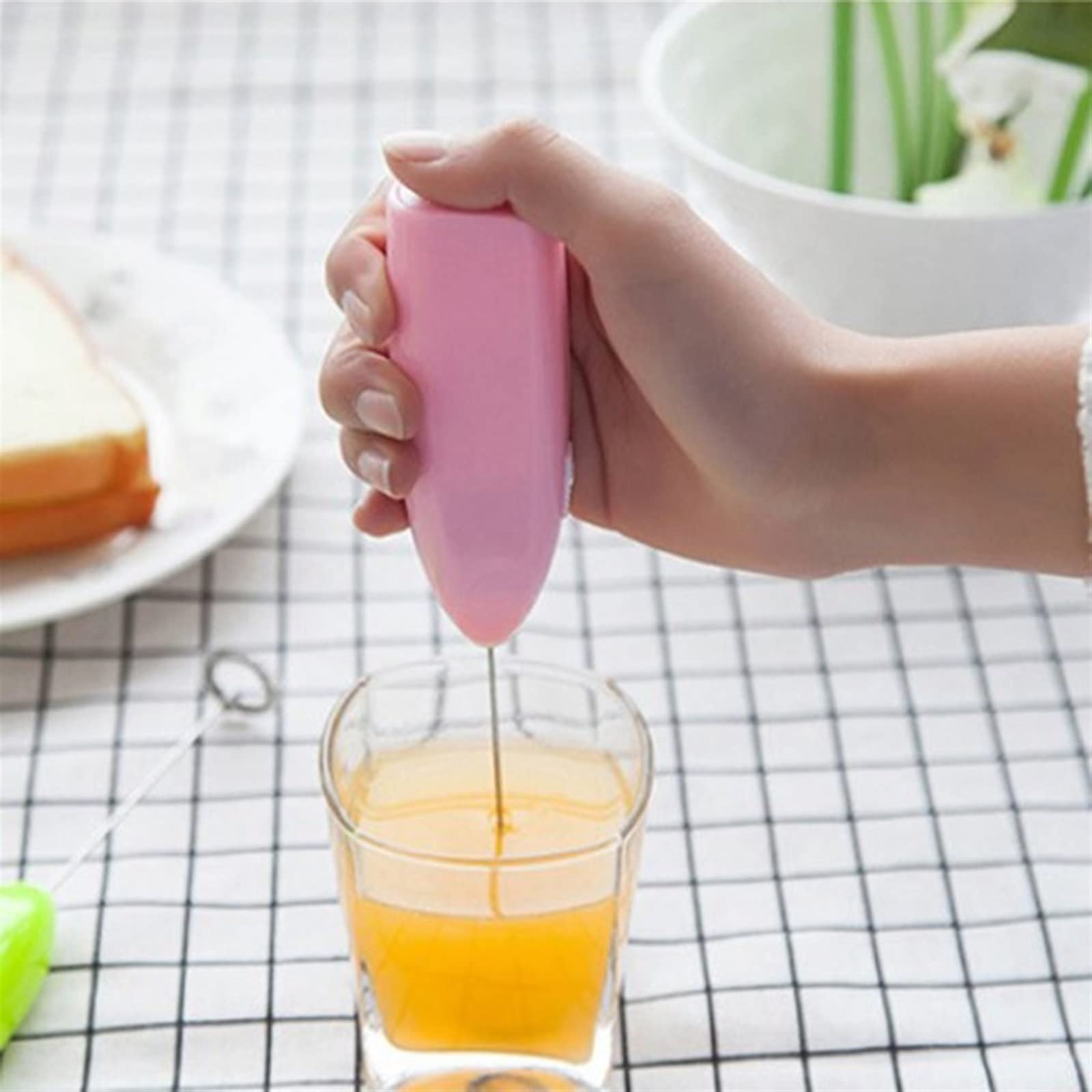 Fouet à lait, boisson, café, batteur électrique, mousseur, mini poignée, outil de cuisine pratique