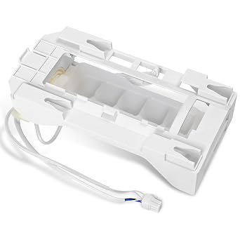 Upgraded 243297609 243297613 Ice Maker Replacement Refrigerator Ice Makers Fits for Frigidaire Ice-Maker 243297613, for Electrolux Icemaker Replacement Parts, Replaces 243297606, 6-Pin