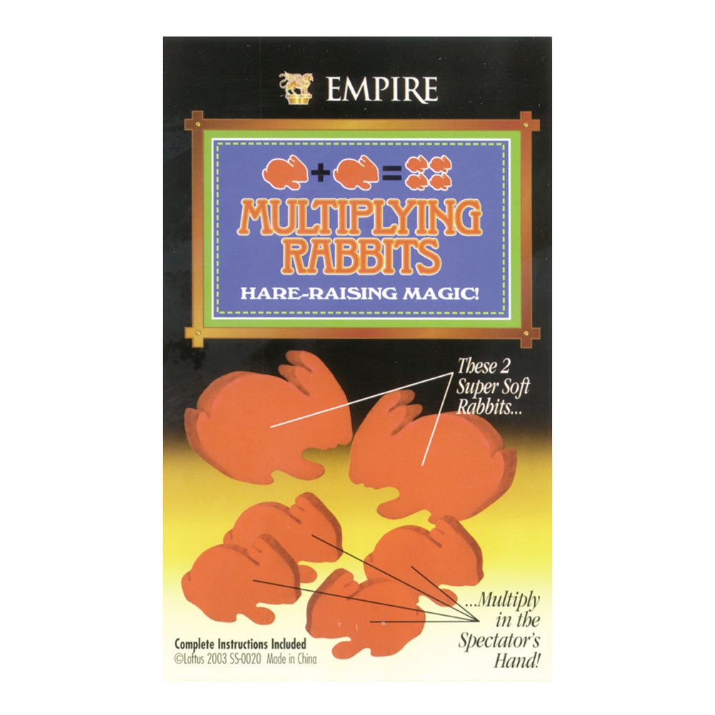 Amazon.com: Loftus Empire Magic Multiplying Rabbits Trick : Toys & Games