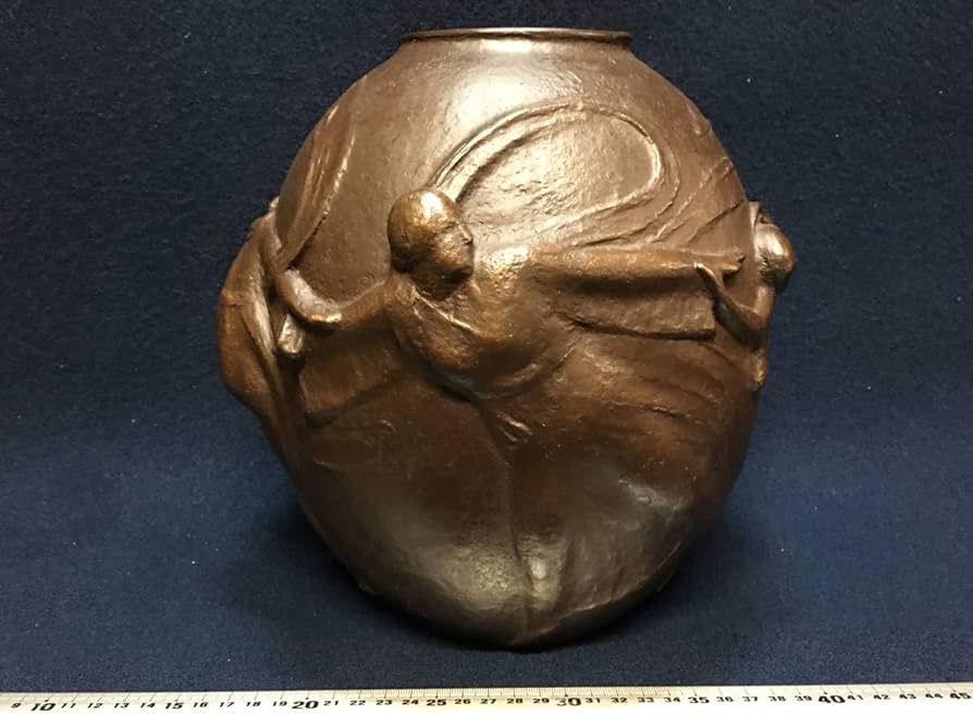 唐金花瓶 アンティーク品