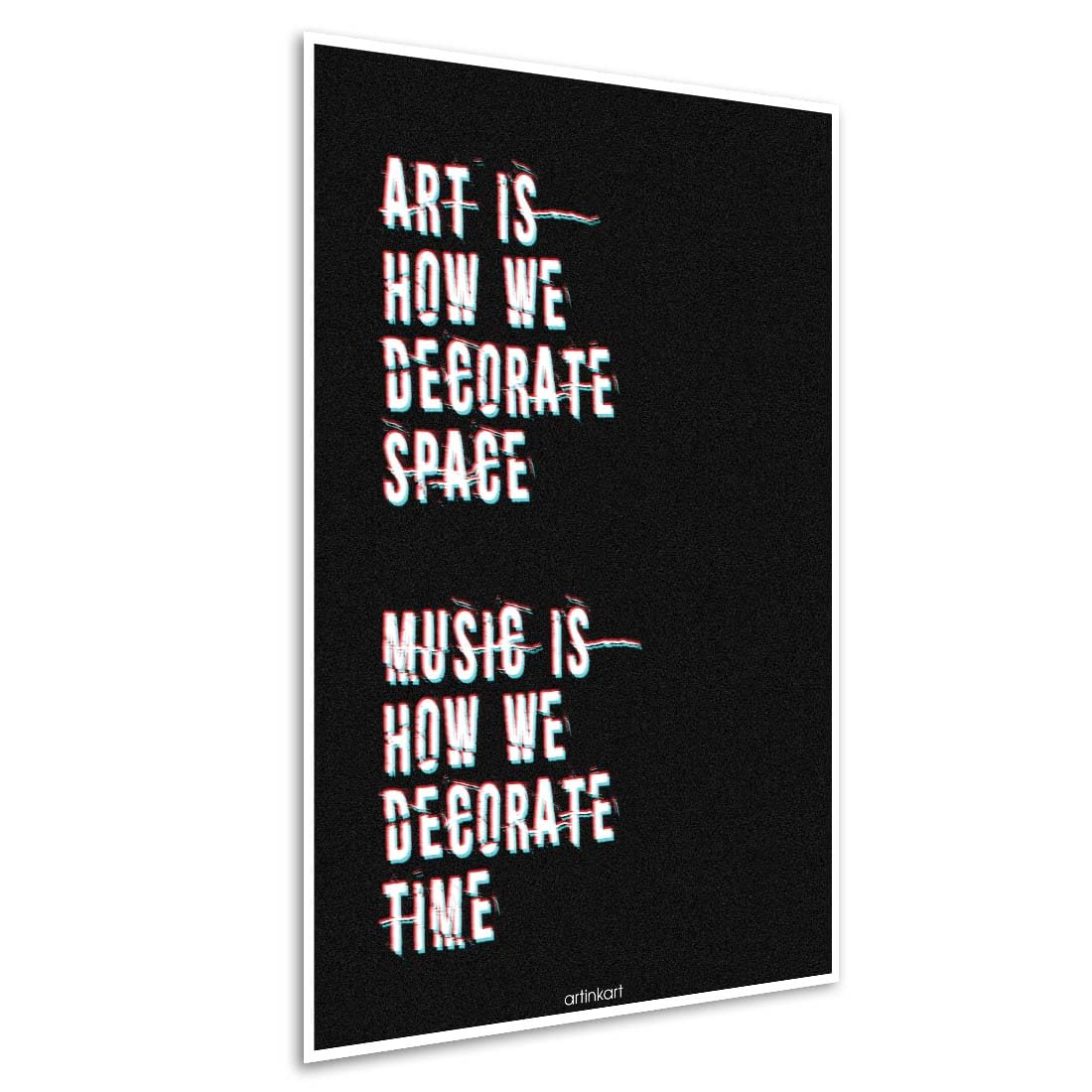 ArtinKart- Music Poster for Room Decoration, Music Poster For Wall Aesthetic, Artist, Band Posters (12x18 inch, Unframed)