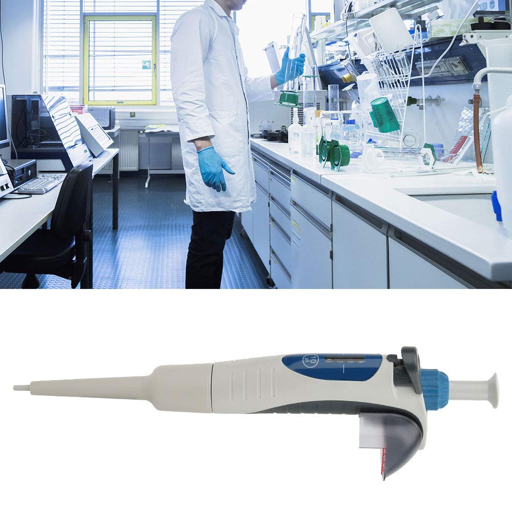 Manual de un solo canal de alta precisión Manual ajustable Volumen variable Pipeta Micro Transfer Pipeta Pipeta Diseño ergonómico Para Investigación de Laboratorio Material de