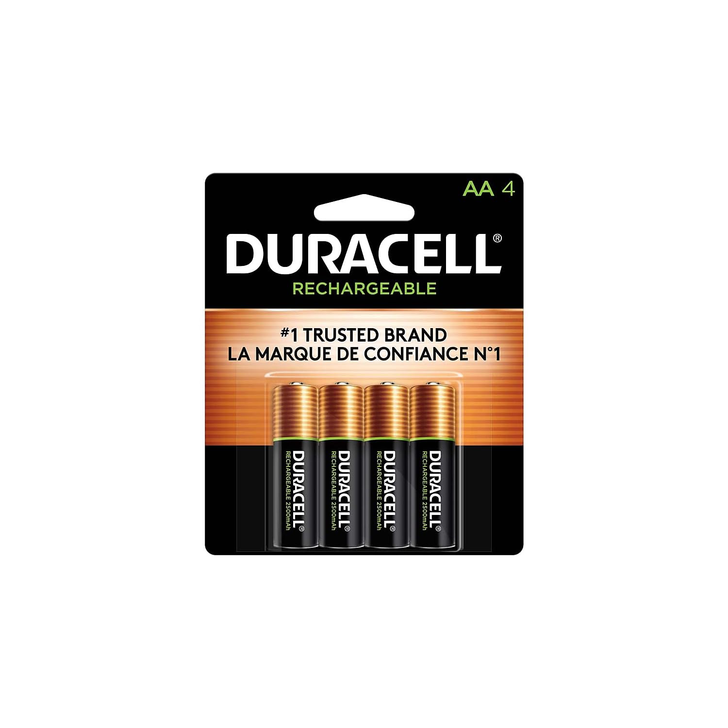 DURACELL AA NiMH Battery Rechargeable 4 Pack DX1500B4N001