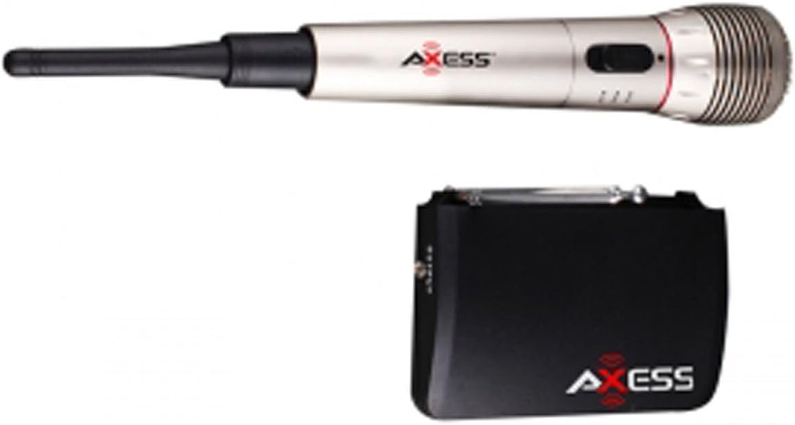 MPWL1502-SL Professional Stage Wireless/Wired Microphone with Adapter (Extended Signal Range 150 ft)