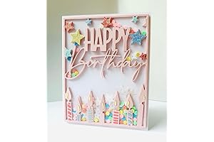 Pretty Pink Posh 3D Backgrounds Metal Cutting Die