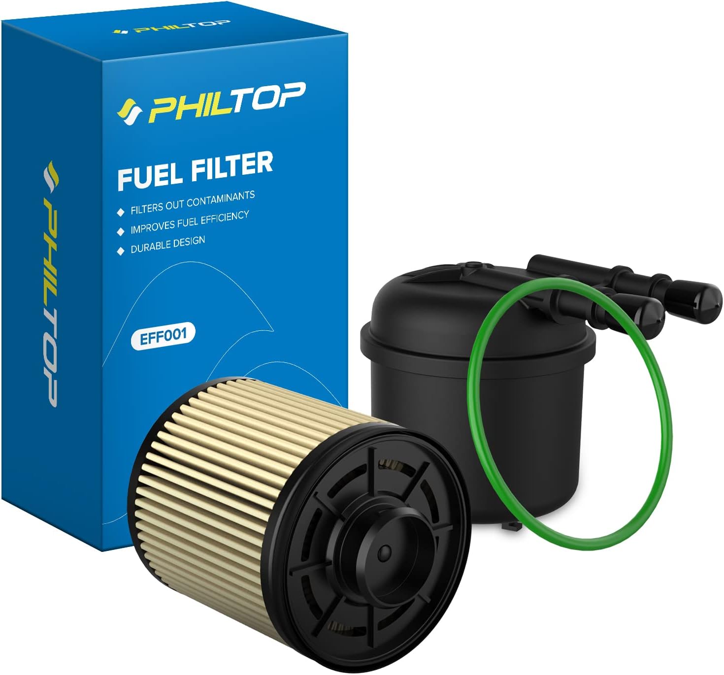 PHILTOP FD4615 Fuel Filter, Replacement for 6.7 Powerstroke F250, F350