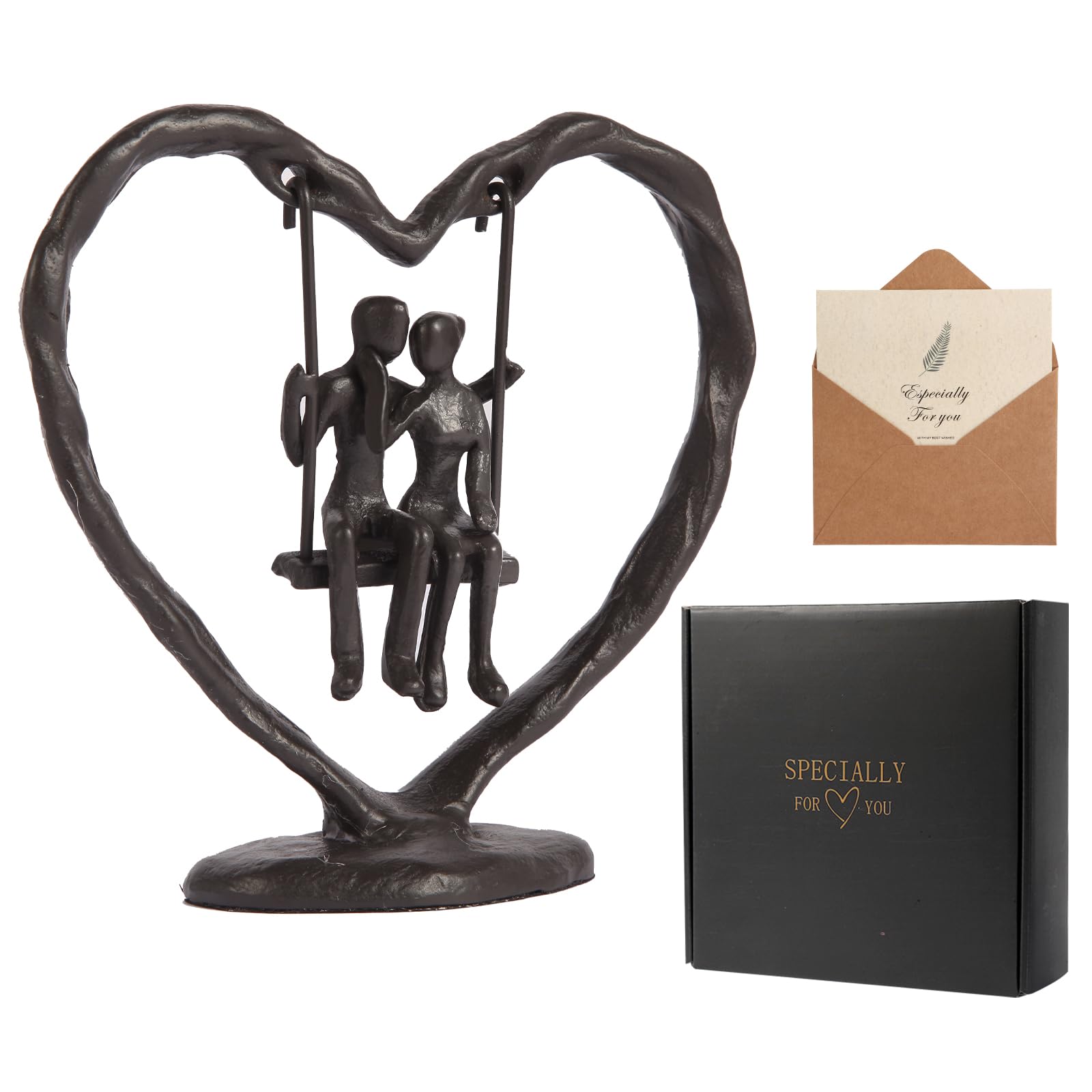 Iron Couple Statue Sipujade