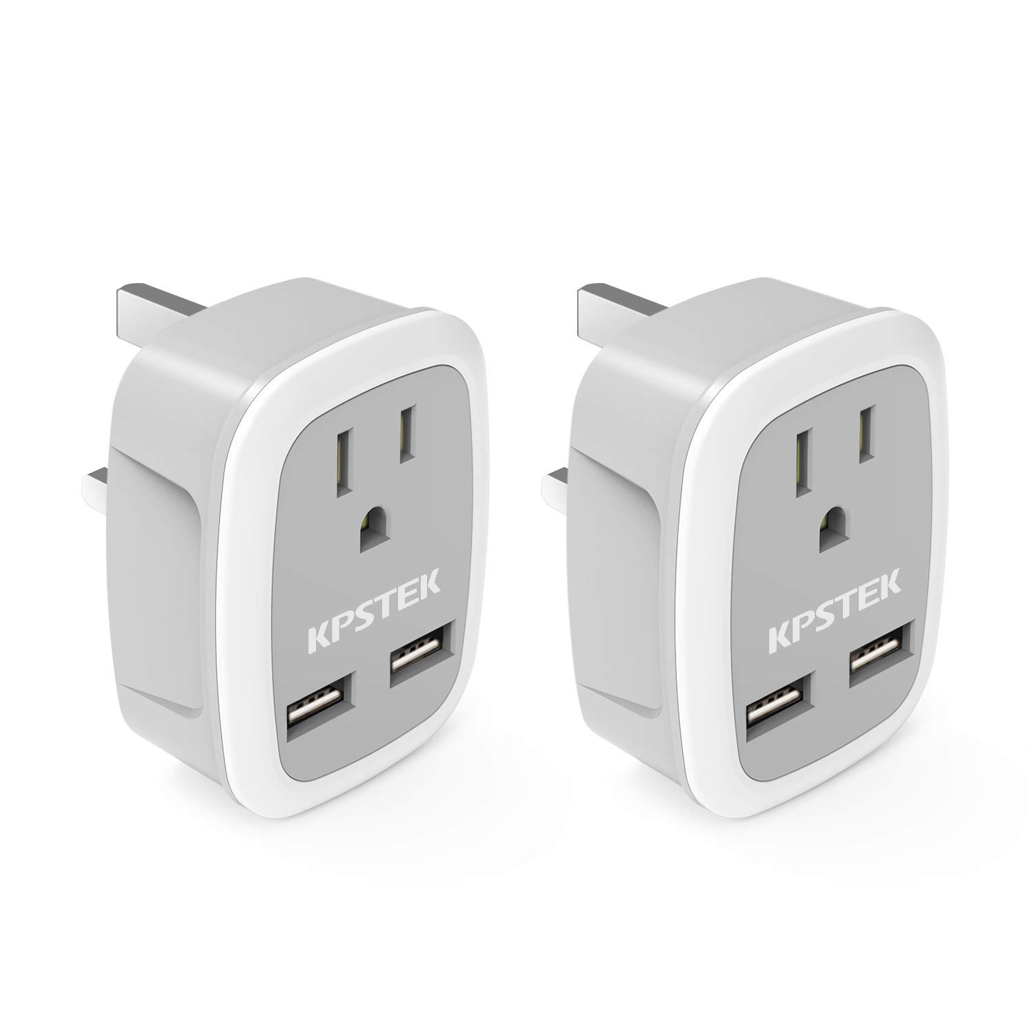 Buy UK Ireland Hong Kong Power Adapter, 2 Pack KPSTEK International