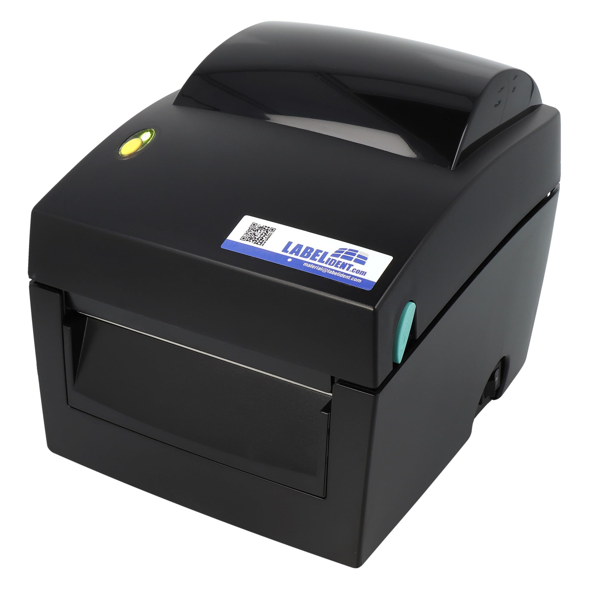 Labelident Versandetikettendrucker BP41 (203dpi) Thermodirektdrucker, Barcode Etikettendrucker mit USB, für DHL, DPD, FedEx, GLS, Hermes, UPS, Zebra Versand